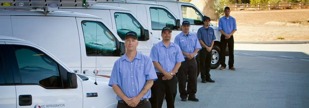 KIC Refrigeration crew ready for Mini Split Repair jobs across Sierra Madre